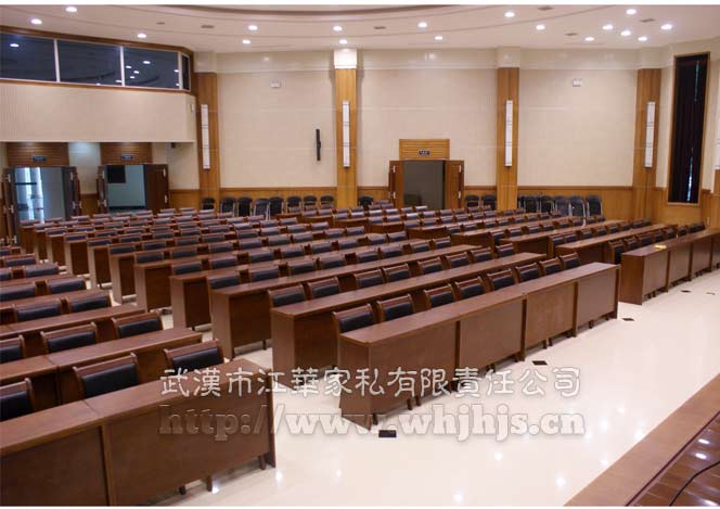 江华家私武汉办公家具项目之华中师范大学科学会馆全橡木家具项目