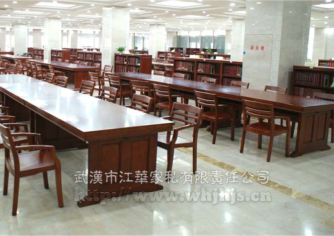 武汉大学图书馆家具项目阅览桌椅