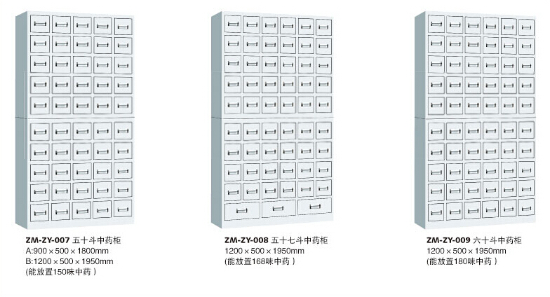 钢制中药柜